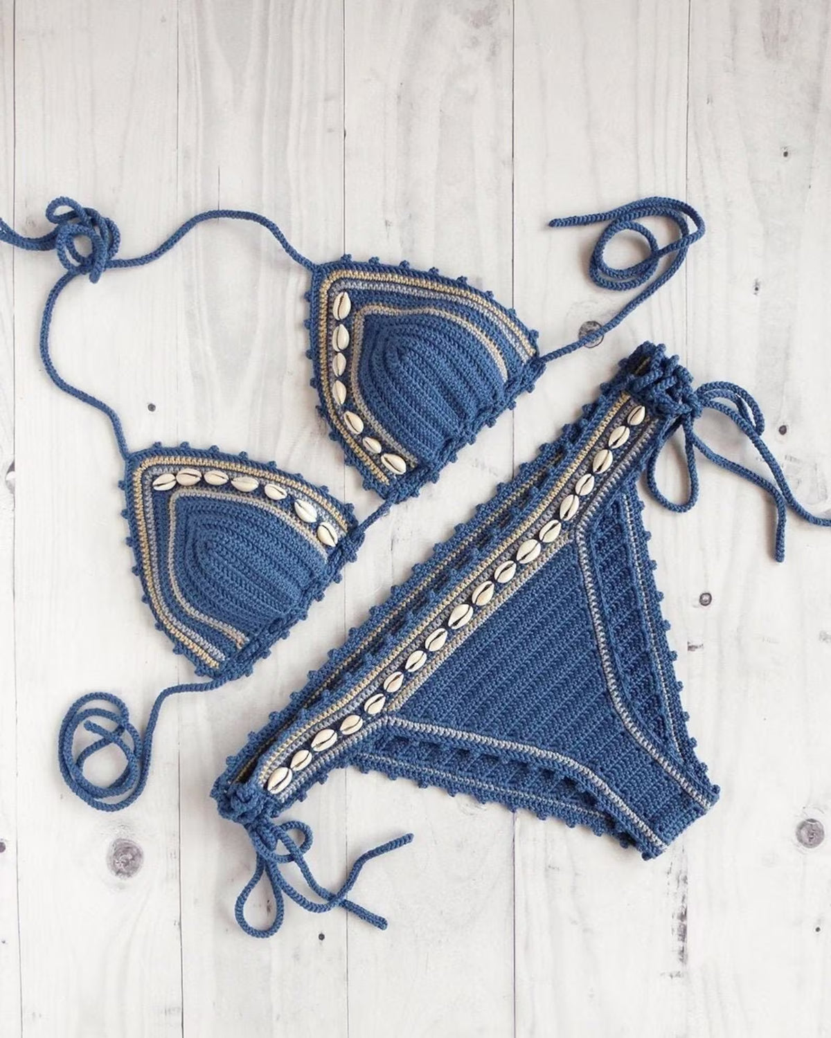 Modelo de bikini al crochet 1