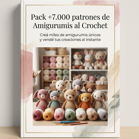 🧸 +7.000 Patrones de Amigurumis al Crochet